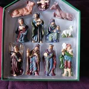 Best Pysanky Nativity Scene Ornaments Set - Multi-Color Home Accents